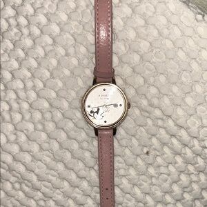 Citizen Pink Leather Women's Watch Minnie Mouse - discontinued 💕 eco-drive
